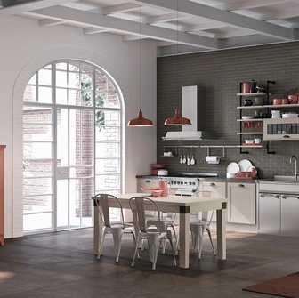 Cucina Classica lineare Provenza 06 di Lube