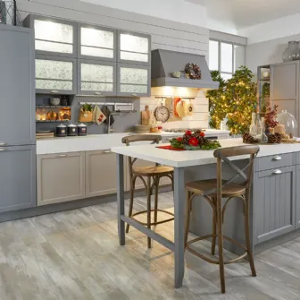 Cucina Moderna Contempo  finitura Argilla di Creo