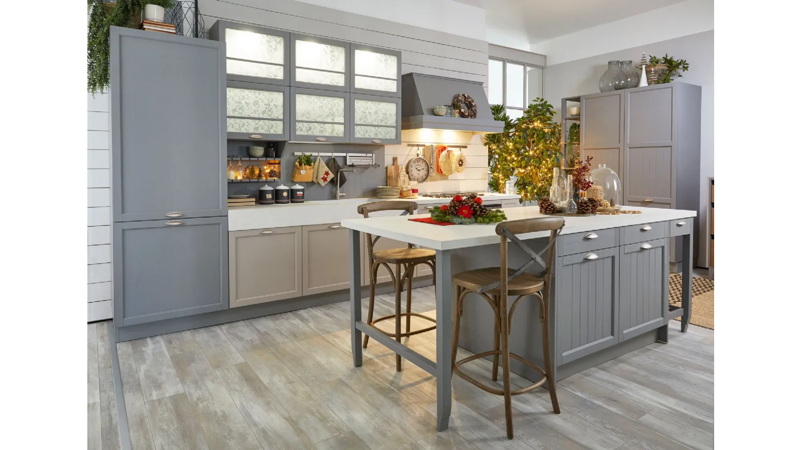 Cucina Moderna Contempo  finitura Argilla di Creo