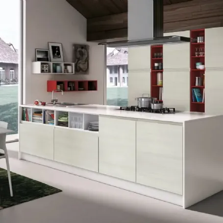 Cucina Jey Feel Rovere Diamond di Creo