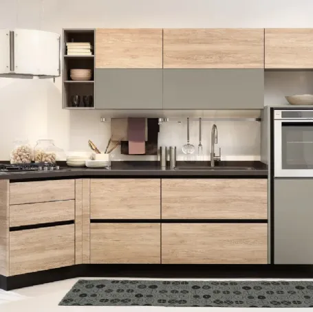 Cucina Kyra Rovere Naturale di Creo