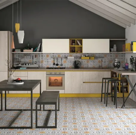 Cucina Tablet Frassino Sabbia di Creo
