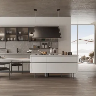 Cucina moderna Flavour 08 di Lube
