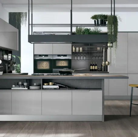 Cucina moderna Luna 02 di Lube