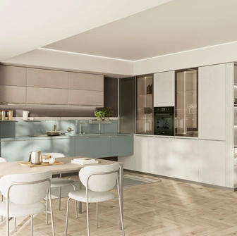 Cucina Moderna Maxima angolare di Creo