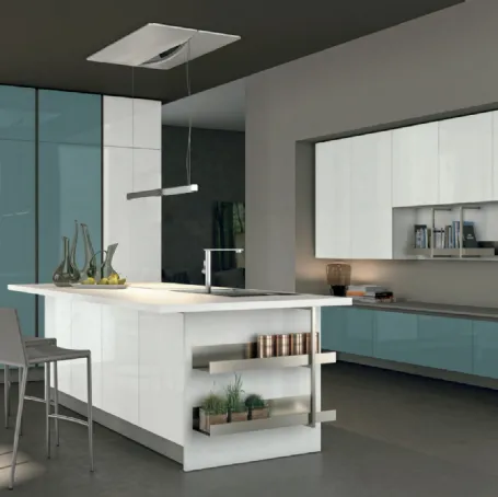 Cucina moderna Clover 06 di Lube