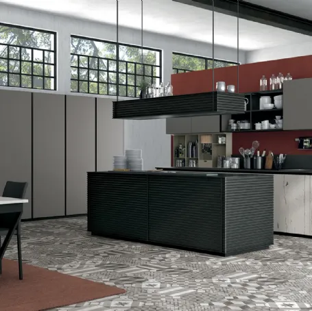 Cucina moderna Oltre 09 di Lube