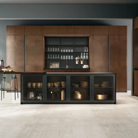 Cucina moderna Oltre Design 04 di Lube