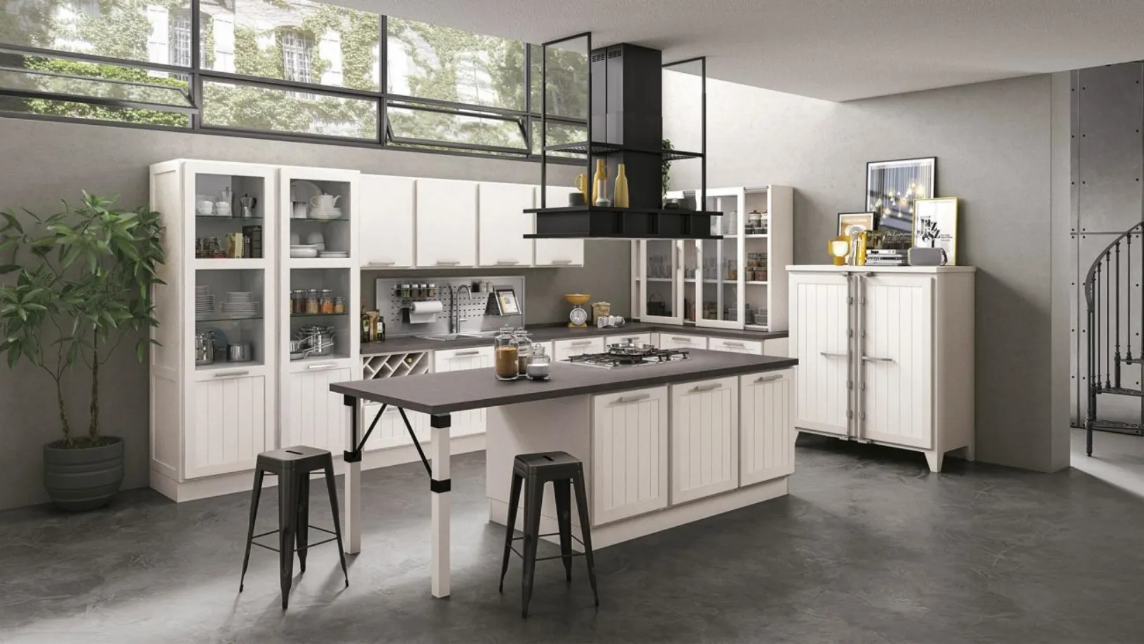 Cucina Shabby Chic Provenza 04 di Lube