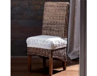 Sedia da giardino Resort Chair finitura intreccio di Banano naturale di La Seggiola