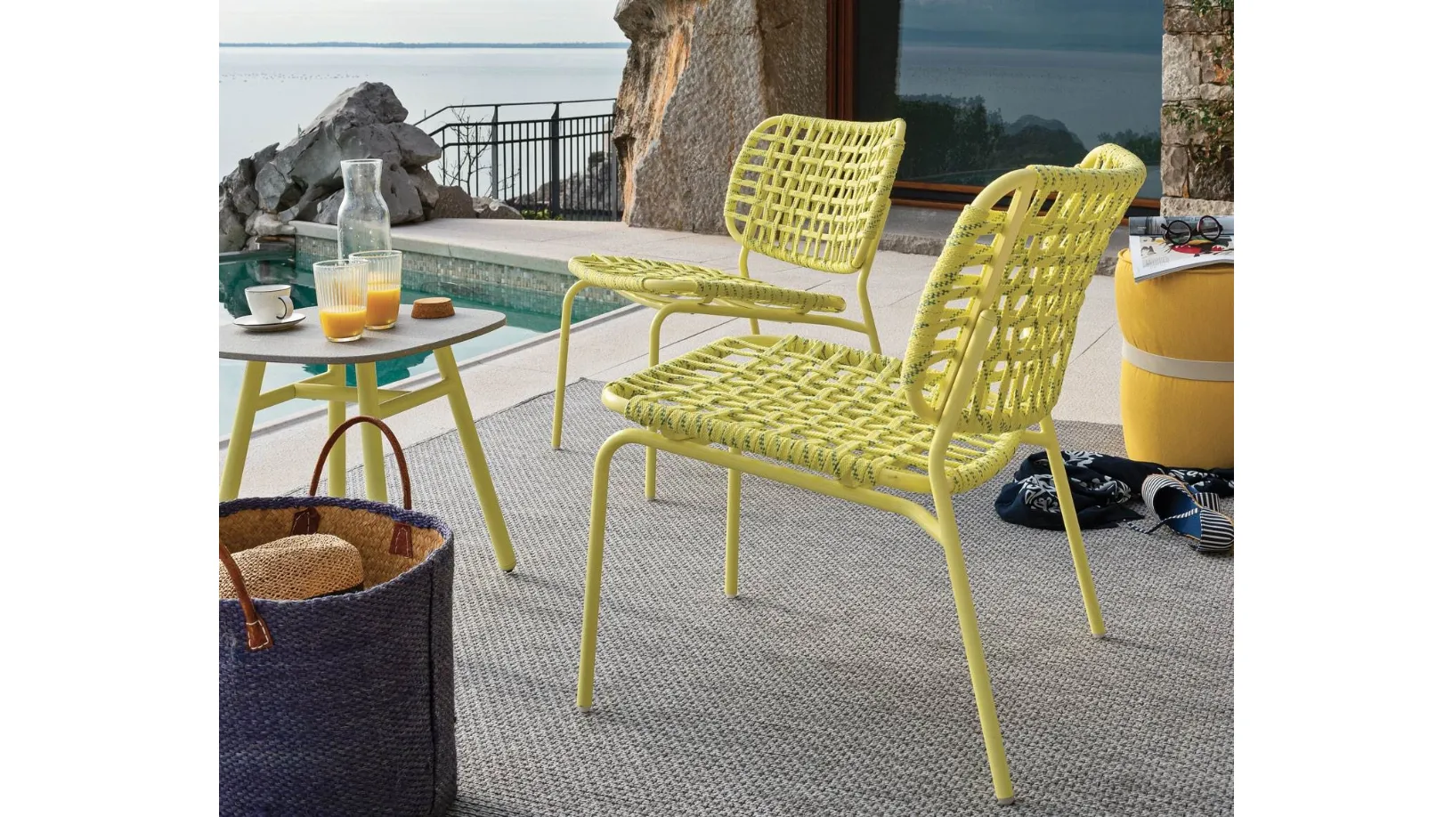 Poltroncina Yo di Connubia Outdoor