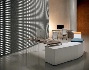 Scrivania Operativa Loft 03 in melaminico di Colombini Office