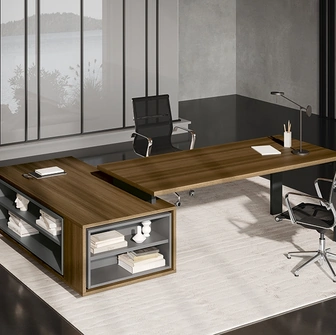 Scrivania Direzionale Go Steel Melaminico di Colombini Office