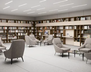 Libreria a muro di Colombini Office
