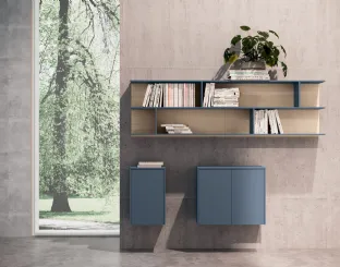 Libreria Loft Underground 06 di Colombini Office