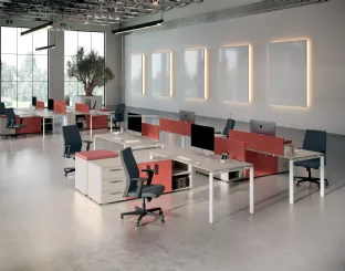 Scrivania Operativa Loft City On 04 di Colombini Office