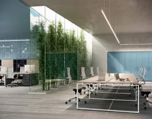 Scrivania Operativa Loft Lightness 04 di Colombini Office