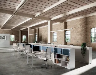 Scrivania Operativa Loft Underground 02 di Colombini Office