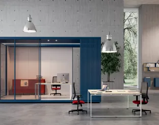 Scrivania Operativa Loft Underground 03 di Colombini Office