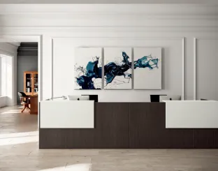 Bancone Reception COLOR 07 in melaminico di Colombini Office