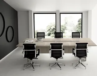 Seduta Operativa 11 in tessuto traspirante Nero di Colombini Office