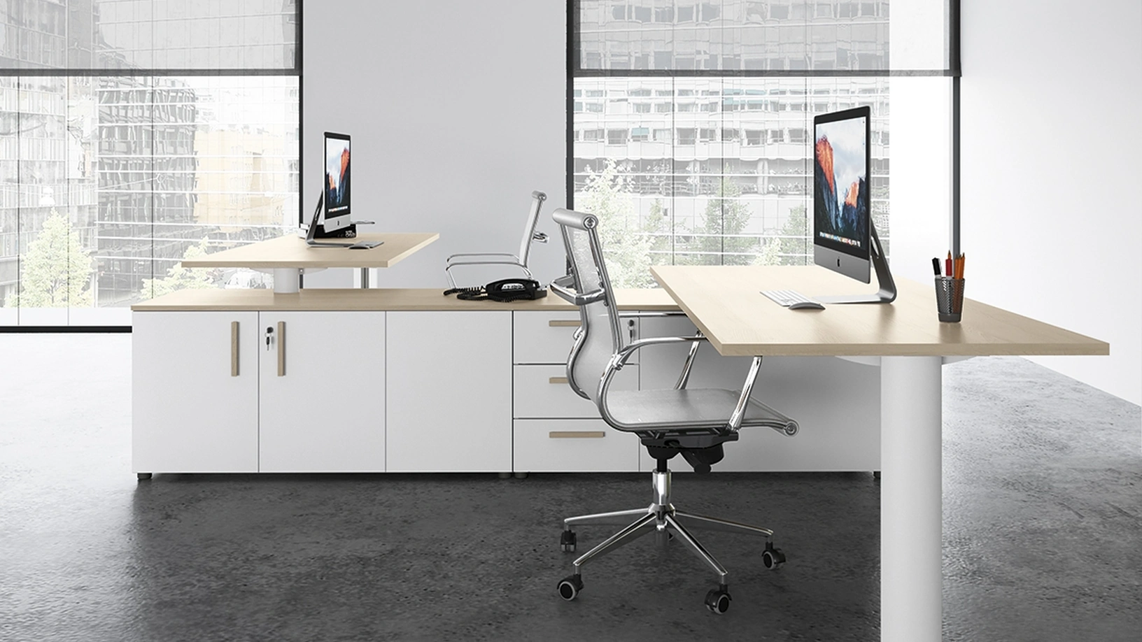 Scrivania Operativa Teko Classic di Colombini Office